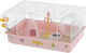 Ferplast Criceti 9 Princess Nagetierkäfig Hamsterkäfig 46x29.5x23cm Pink 46x29.5x23cm 57009062