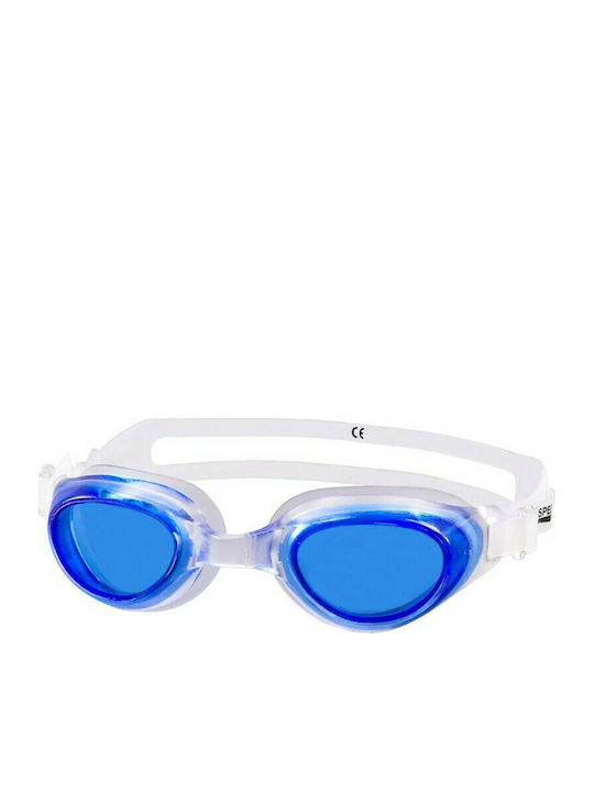 Aquaspeed Agila Swimming Goggles Adults with Anti-Fog Lenses White