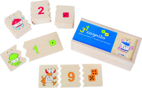 Beleduc Αριθμοί Educational Game Knowledge made of Wood for 4+ years old Years Old