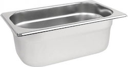 GTSA Recipient Gastronorm Oțel inoxidabil GN1/4 cu Adâncime 100mm GTSA Recipient Gastronorm Oțel inoxidabil GN1/4 cu Adâncime 100mm