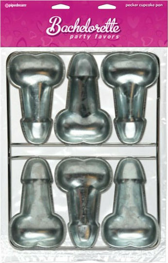 Pipedream Bachelorette Party Favors Pecker Cupcake Pan Sexy Δώρο