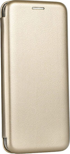 Elegance Buchen Sie Synthetisches Leder Gold (Galaxy S21+ 5G)
