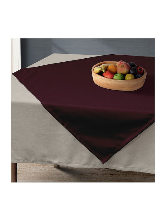Lino Home Checkered Renas 112 Grape 90x90cm