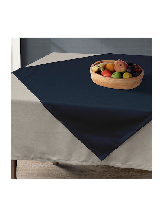 Lino Home Checkered Renas 206 Deep Blue 90x90cm