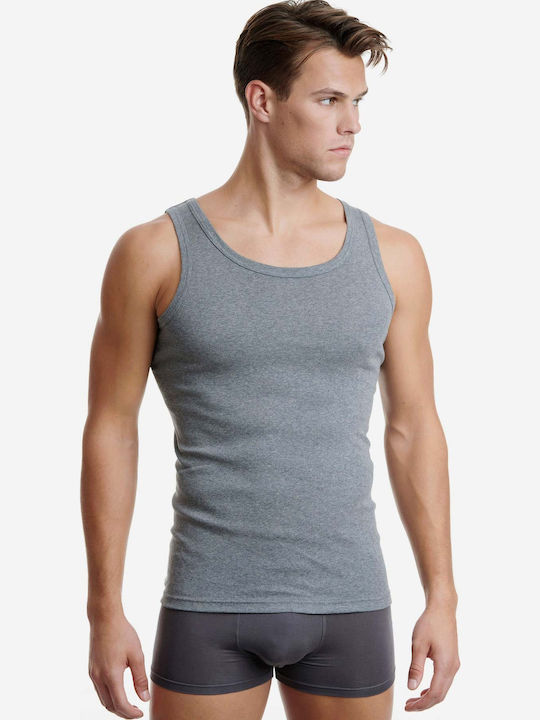 Walk Men's Undershirt Sleeveless Anthracite