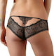 Cottelli Collection Lace Panties Γυναικείο Sexy Brazil Black