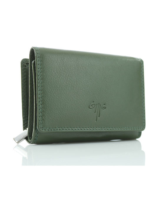 Kion Large Leather Women's Wallet Khaki