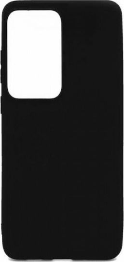 Back Cover Σιλικόνης Μαύρο (Galaxy S21 Ultra 5G)