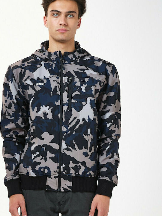 Winter Jacket Bomber Waterproof and Windproof Blue