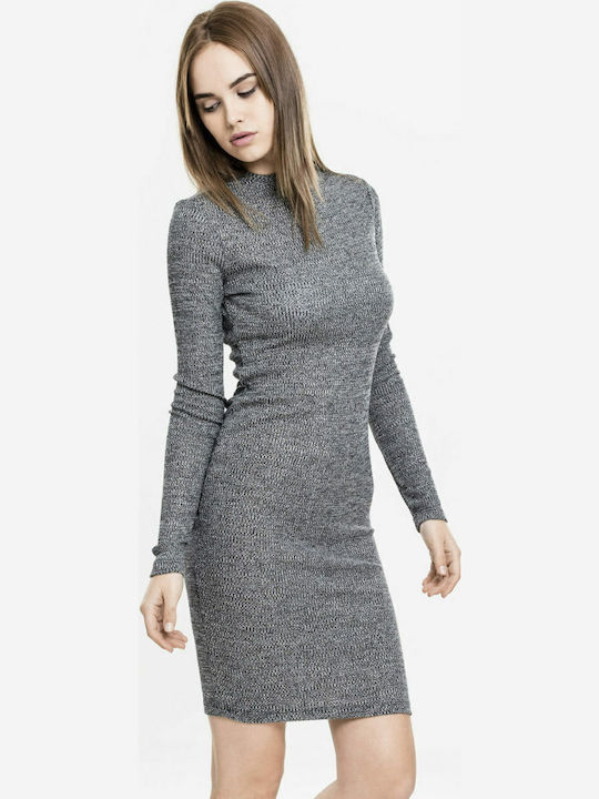 Urban Classics Mini Damenkleid Grau