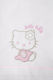 La Christine Baptism Towel Set Hello Kitty Λευκό