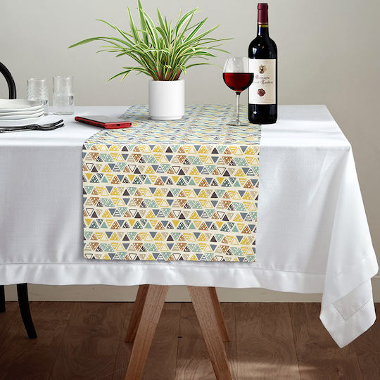 Lino Home Läufer Vala 601 Gelb 45x145cm