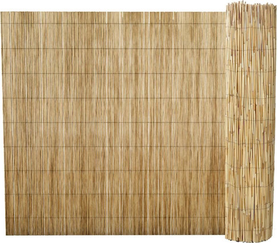 vidaXL Bamboo Fencing with Whole Reed 1x10m