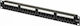 Safewell Patch Panel Unshielded για Rack 1U 19" 24 Θυρών cat5e Μαύρο
