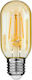 GloboStar Edison Retro Λάμπα LED 4W 110mm για Ντουί E27 και Σχήμα T45 Θερμό Λευκό 420lm Dimmable