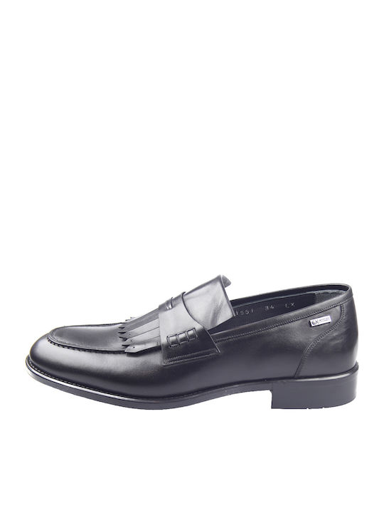 GK Uomo AB3522-11561-DF Men's Leather Loafers B...