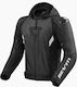 Rev'IT Quantum 2 H2O Men's Motorcycle Jacket 4 Seasons Waterproof Black/Anthracite
