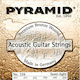 Pyramid Premium Bronze Wound Set Acoustic Guitar Strings Phosphor Bronze 11 - 50 Semi-Light