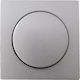 Adeleq Μετώπη Διακόπτη Dimmer για Dimmer σε Ασημί Χρώμα 15-066