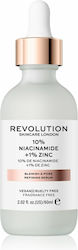 Revolution Beauty Skincare 10% Niacinamide + 1% Zinc Ενυδατικό Serum Προσώπου 60ml