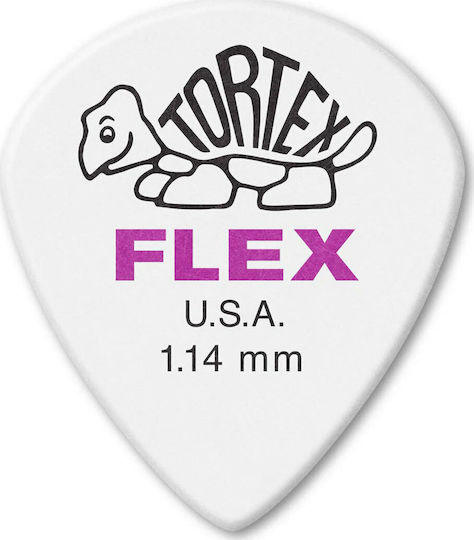 Dunlop Picks Guitar Tortex Flex Jazz III XL Thickness 1.14mm Set 12pcs