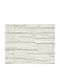 Wallpaper Wood Stone Vinyl Beige L1000xW53cm Washable