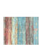 Tapet de Perete 1000x53cm Wood Stone Albastră Lavabil