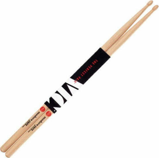 Vic Firth Hickory Μπαγκέτες Ντραμς Modern Jazz Collection 3 8D με Σχήμα Μύτης Oval