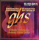 GHS Strings Infinity Einstellen Bronze Akustikgitarrensaiten 11 - 50" Extra Light