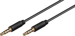 Goobay TRRS 3.5mm male-3.5mm male 1.5m 63828 Goobay TRRS 3.5mm male-3.5mm male 1.5m 63828