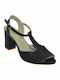Leder Damen Sandalen Anatomisch Schwarz