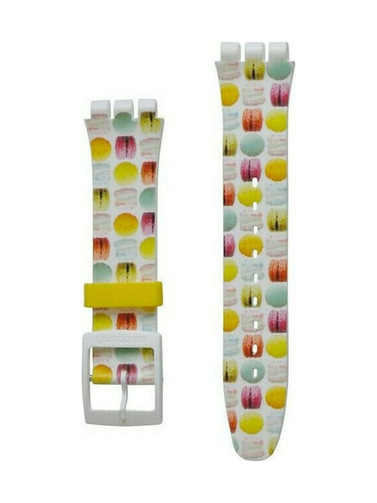 Swatch Sweet Explosion Gummi-Armband Mehrfarbig 20mm