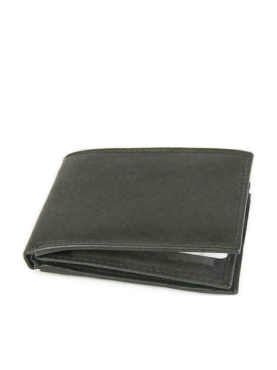 GA Leather Men's Wallet Black
