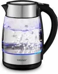 Zelmer ZCK8026 1.7L 2200W Silver Kettle Zelmer ZCK8026 1.7L 2200W Silver Kettle