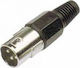 Lz Plug XLR male Black (01.095.0004)