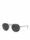 Ray Ban Jack Sunglasses with Black Metal Frame and Black Polarized Lens RB3565 002/48