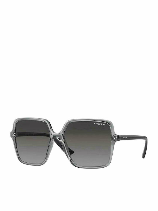 Vogue Women's Sunglasses with Gray Plastic Frame and Black Gradient Lens VO5352S 2726/11