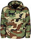 Mil-Tec Military Jacket Forest Camouflage Soft Shell Windproof Jacket