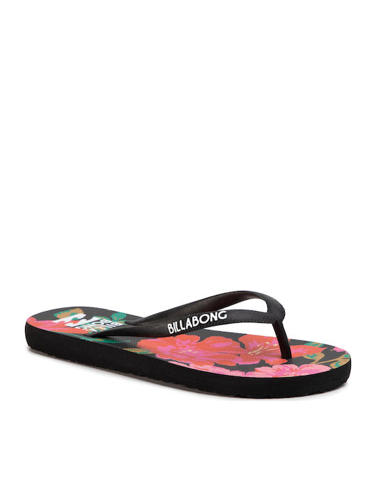 Billabong Dama Σαγιονάρες σε Μαύρο Χρώμα