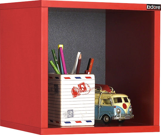 Kinderregal Box Wandhalterung 33x19x33cm