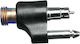Lalizas Fuel Connector Male Fuel Tank Connector 1/4 Mercury/Mariner/Yamaha