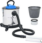 vidaXL Ash Vacuum 1200W with 20lt Waste Container