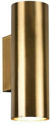 Trio Lighting Marley Lamp Wall Gold 6x8x6cm Trio Lighting Marley Lamp Wall Gold 6x8x6cm