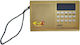 Joc KK-9 Tragbares Radio mit USB Gold