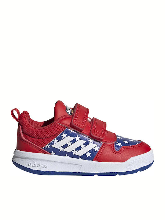 adidas Tensaur Παιδικά Sneakers με Σκρατς Κόκκινα