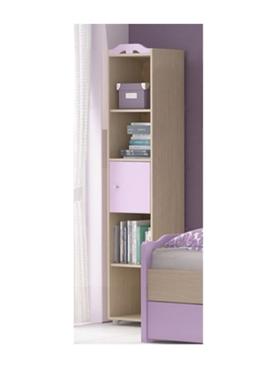 S2 Bibliotecă pardoseală Lemn Latte-Lilla 38.2x...
