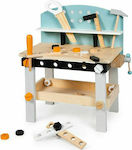 Ecotoys Kids Workbench made of Wood for 3+ Years Old