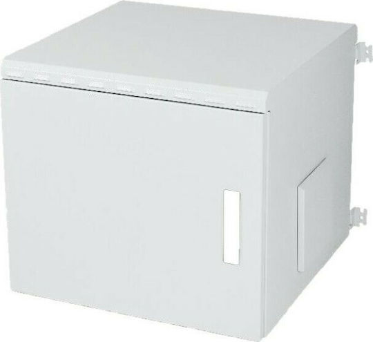 Elegant Montat pe perete Cabină Rack 12U 60x60cm Alb PRC12U6060IP55LG