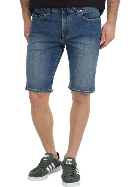 Volcom Solver Men's Shorts Jeans Blue