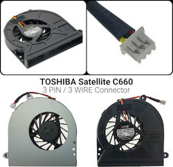 Laptop Fan for Toshiba Satellite C650/C660